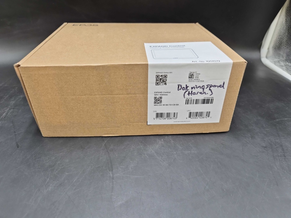 1547118-2 Mötesrumskontroller - Epos expand control