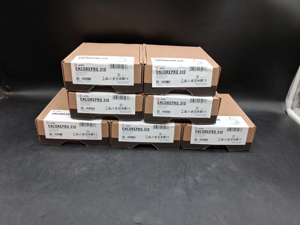 1547121-2 Headset, 7 pcs - Poly EncorePro 310, USB-C