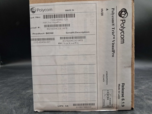 1547144-3 Video Conferencing System - Polycom Trio VisualPro, 1080p