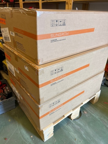1436408-2 Växelriktare Sungrow SH10RT-20, 3 st