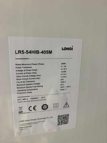 1531847-8 Solcellspaneler 36 st (Longi, Trina, Risen)