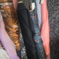 1547333-15 Lot of fabric rolls, 132 pieces - Various patterns and fabrics