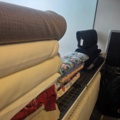 1547333-21 Lot of fabric rolls, 132 pieces - Various patterns and fabrics