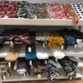 1547333-9 Lot of fabric rolls, 132 pieces - Various patterns and fabrics