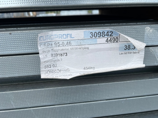 1091265-4 128 st Europrofil Ljudreglar CSP+ 95-0,46 L4490