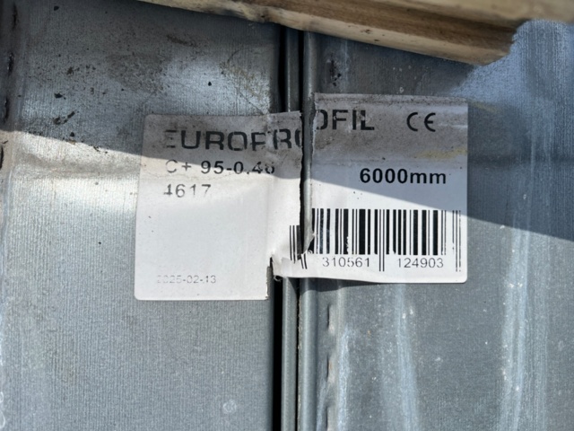 1091270-7 90 st Europrofil Stålreglar C+ 95-0,46 L 6000