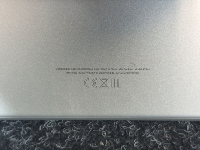 1547354-8 Laptop med laddare - Apple MacBook Air 15"  M4 -2025