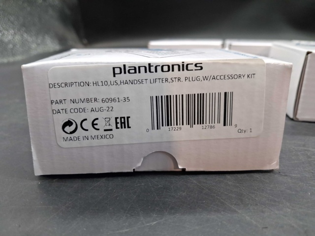1547155-3 Lurlyftare, 5 st - Plantronics Savi HL10, automatisk lurhantering