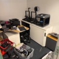 1533334-1 Samling med 3D-skrivare och elektronik (Reservdelsmaskiner)