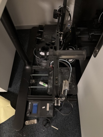1533334-5 Samling med 3D-skrivare och elektronik (Reservdelsmaskiner)