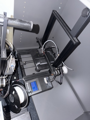 1533334-7 Samling med 3D-skrivare och elektronik (Reservdelsmaskiner)