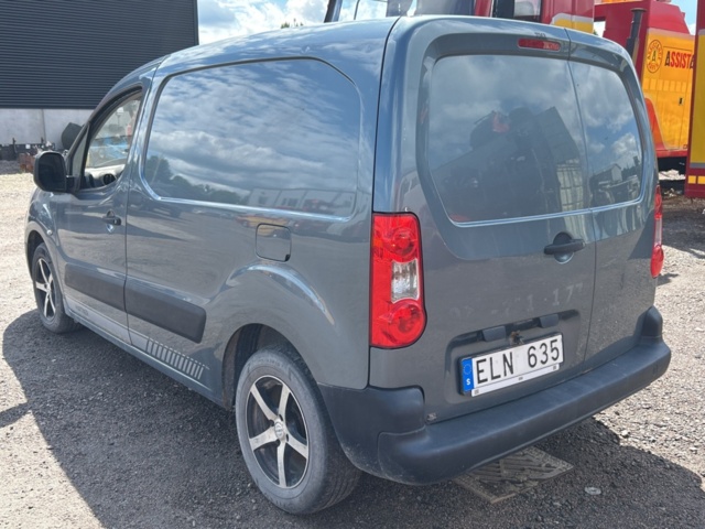 1534491-3 Peugeot Partner Van Utökad Last 1.6 HDi Manuell, 90hk, 2009 (Reparationsobjekt)