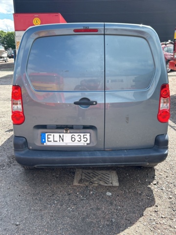 1534491-5 Peugeot Partner Van Utökad Last 1.6 HDi Manuell, 90hk, 2009 (Reparationsobjekt)