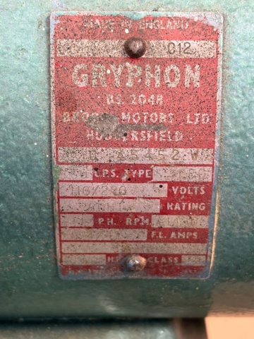 1464189-5 Lathe with cutter - Gryphon