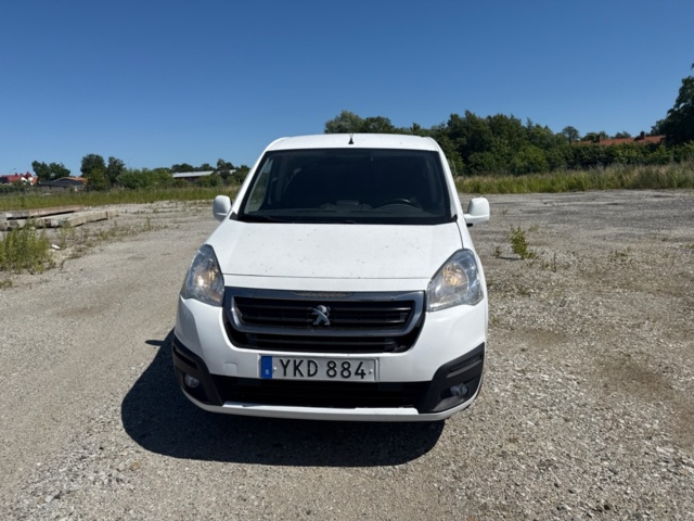 1436417-3 Peugeot Partner Van Utökad Last 1.6 BlueHDi Manuell, 99hk, -2017