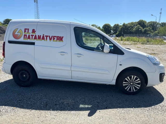 1436417-5 Peugeot Partner Van Utökad Last 1.6 BlueHDi Manuell, 99hk, -2017