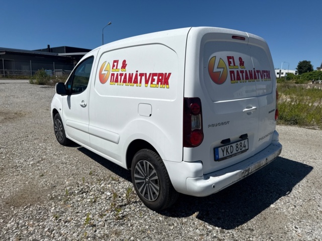 1436417-8 Peugeot Partner Van Utökad Last 1.6 BlueHDi Manuell, 99hk, -2017