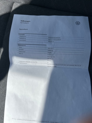 1368095-32 Volkswagen Golf 1.5 eTSI ACT OPF DSG Sekventiell, 150hk, -2020