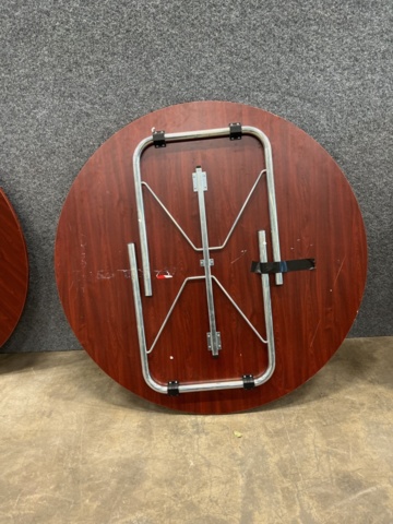 1546361-4 5 pcs Folding tables - Ø140 cm