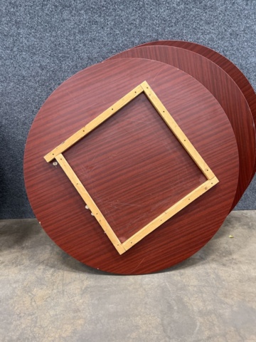 1546361-5 5 pcs Folding tables - Ø140 cm