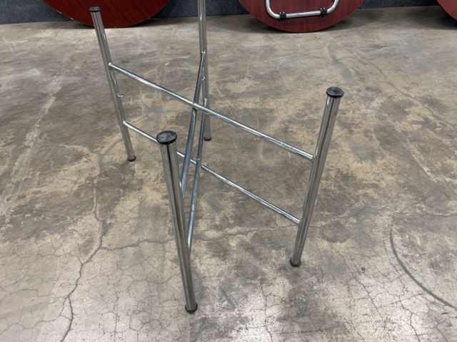 1546361-6 5 pcs Folding tables - Ø140 cm