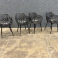1546362-1 4 armchairs, Italian Fixed