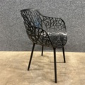 1546362-2 4 armchairs, Italian Fixed