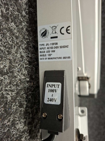 1544124-7 Bordsbelysning LED 15 W