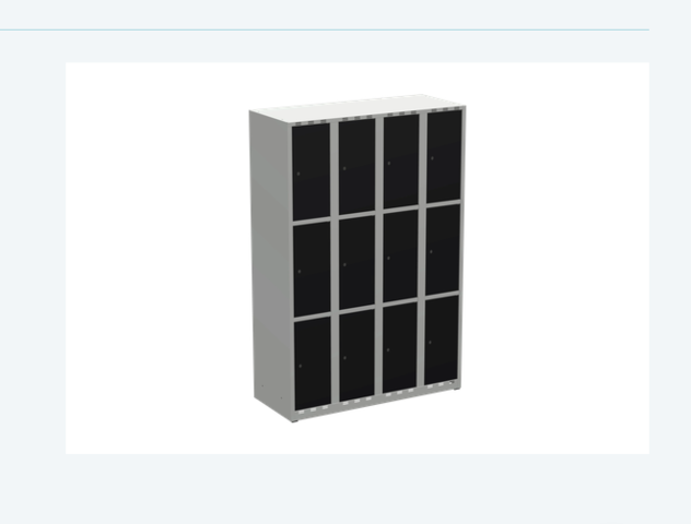 1544088-1 Småfacksskåp Gigant H1800xB1200xD500mm
