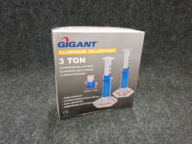 1544214-2 Pallbockar Gigant Aluminium 3,0ton