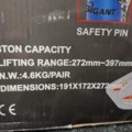 1544214-3 Pallbockar Gigant Aluminium 3,0ton