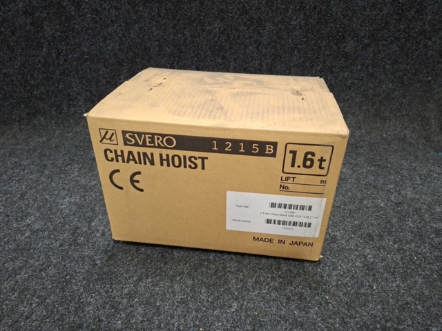 1545196-2 Snabblyftblock Svero 1215BF 1,6T 2,5M