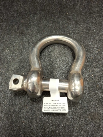 1545276-3 4 st Schackel Gigant LYR RF 22mm