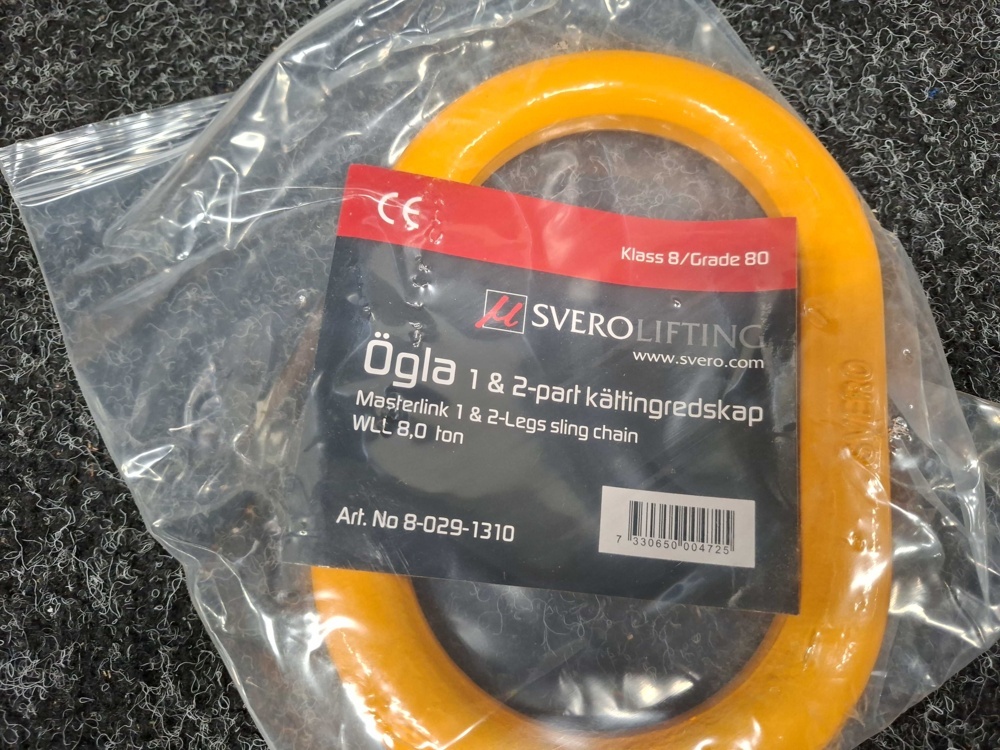 1545578-2 11 st Öglor SveroLifting WLL 8.0T