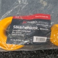 1545552-2 Säkerhetskrok SveroLifting WLL 3.15T, 10mm