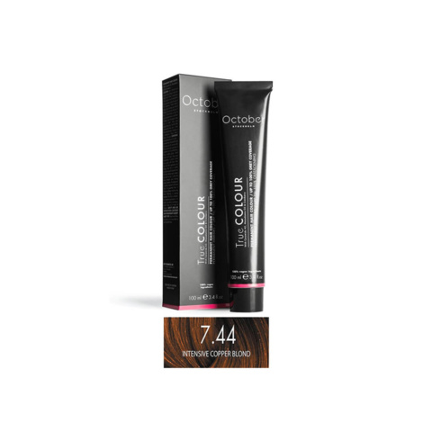 1547741-1 Hair dye 18 pcs - October Stockholm, Intensive Copper Blond, 7.44