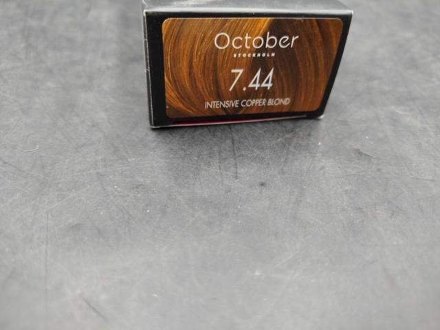 1547741-4 Hair dye 18 pcs - October Stockholm, Intensive Copper Blond, 7.44