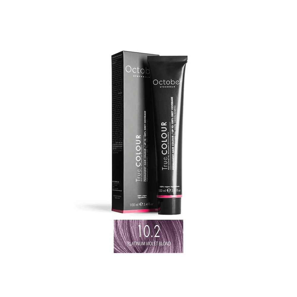 1543384-1 Hair dye 18 pcs - October Stockholm, Platinum Violet Blonde, 10.2