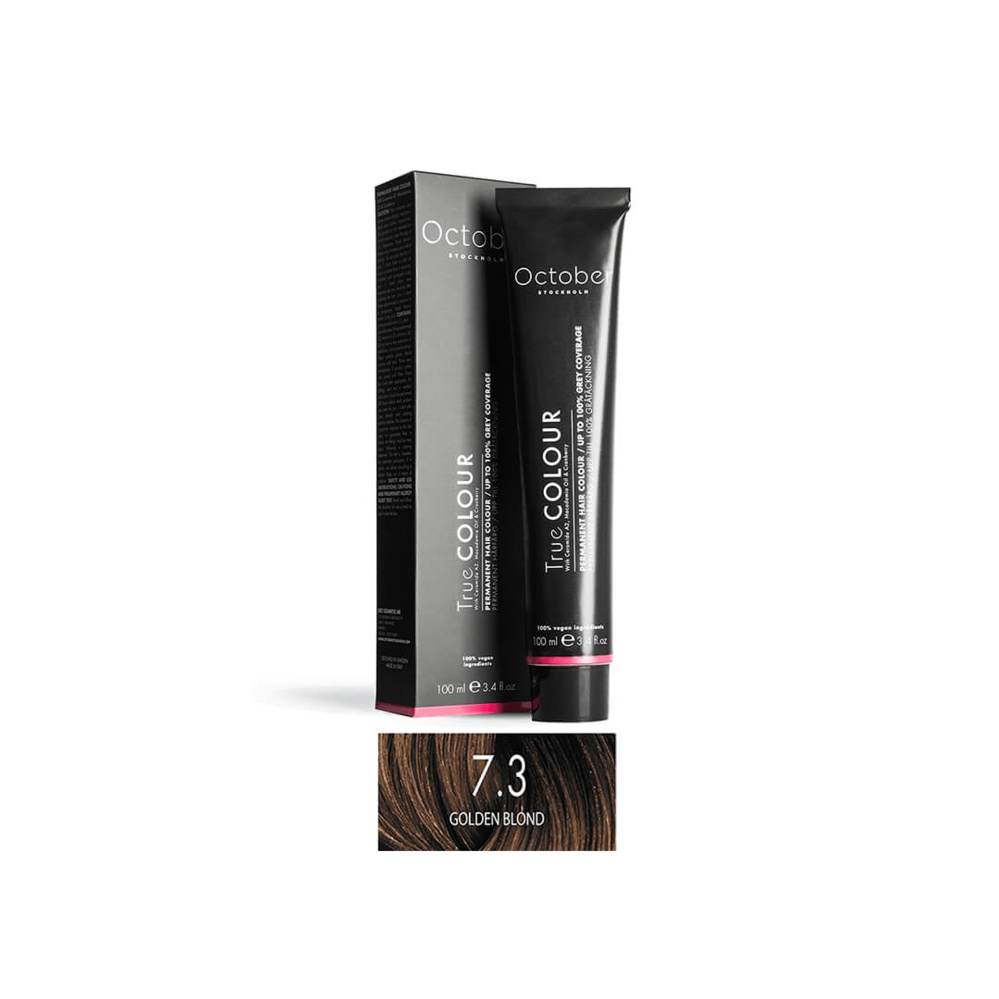 1547765-1 Hair dye 18 pcs - October Stockholm, Golden Blonde, 7.3