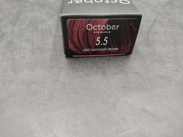 1547784-4 Hårfärg 18 st - October Stockholm, Light Mahogany Brown, 5.5