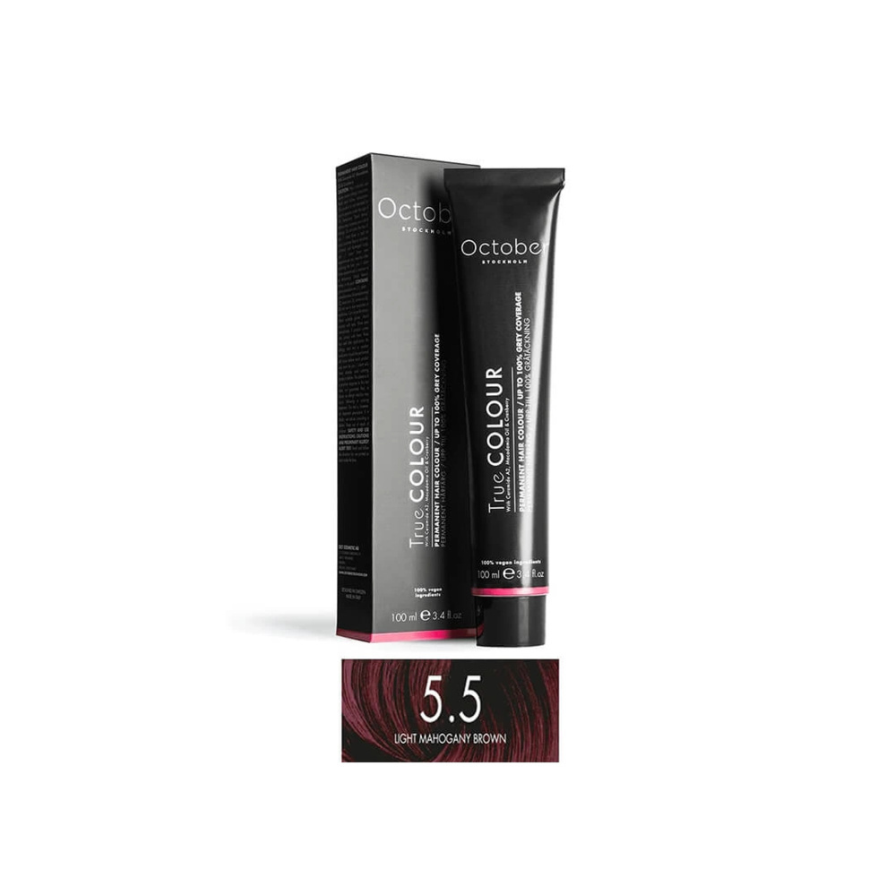 1547785-1 Hair dye 18 pcs - October Stockholm, Light Mahogany Brown, 5.5