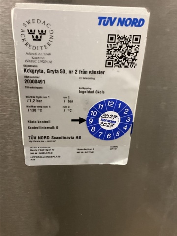 1473434-14 2 st. kokgrytor - Getinge 100 och150L