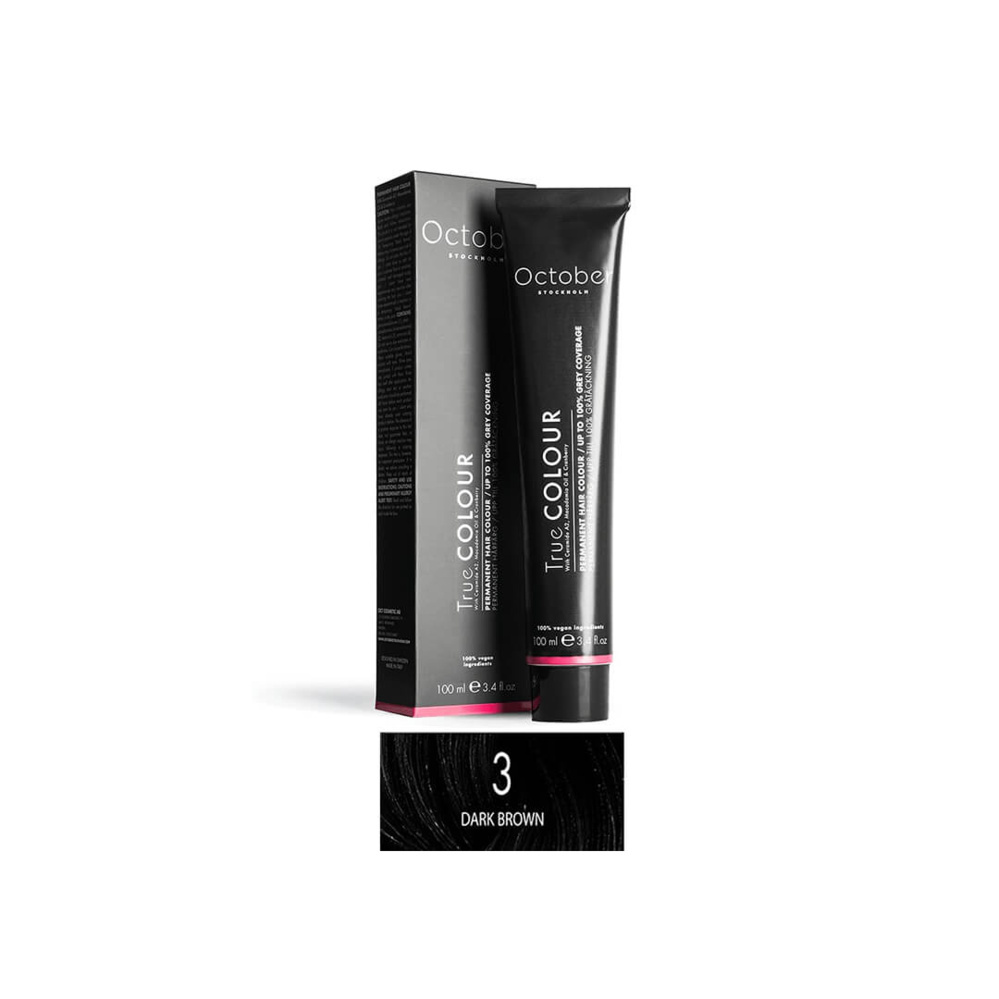1547793-1 Hair dye 18 pcs - October Stockholm, Dark Brown, 3