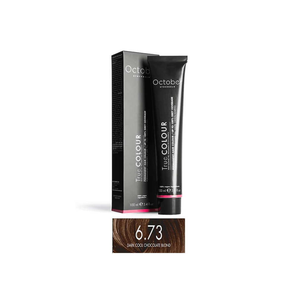 1547805-1 Hair color 18 pcs - October Stockholm, Dark Cool Chocolate Blonde, 6.73