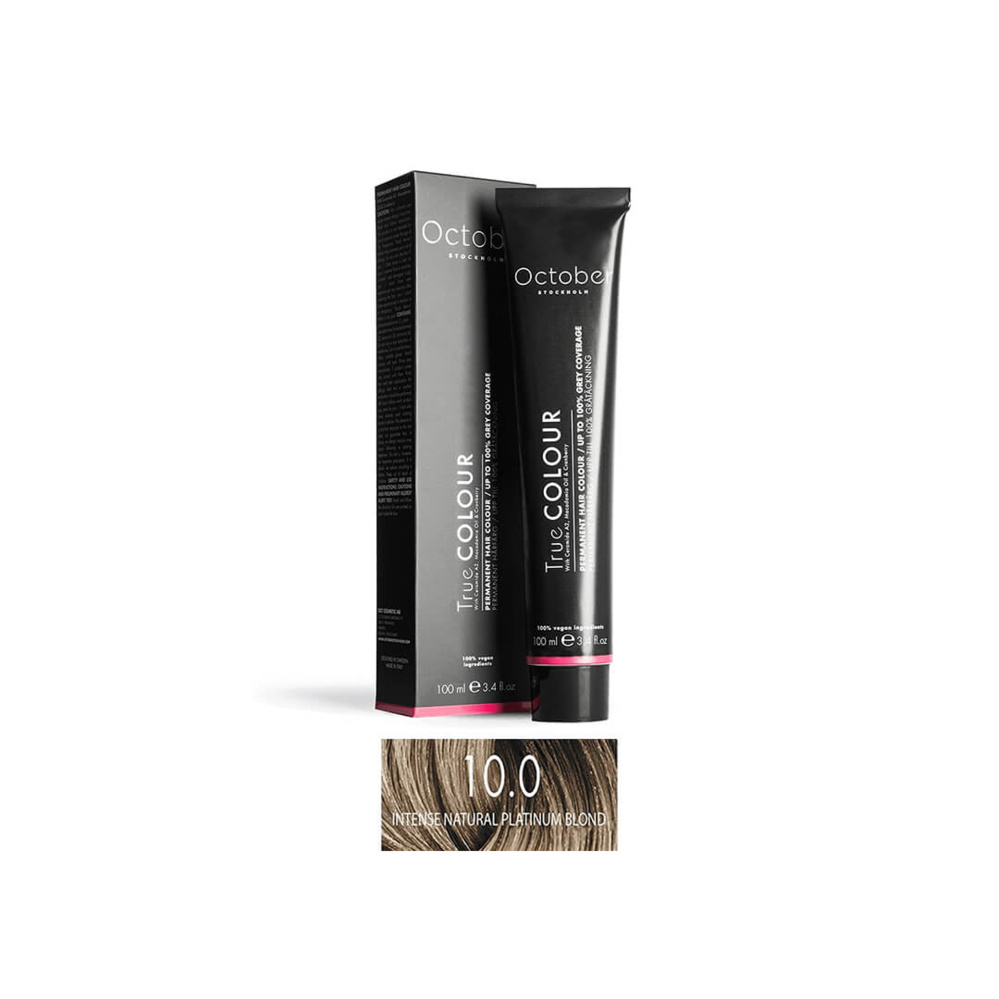 1547839-1 Hair dye 18 pcs - October Stockholm, Intense Natural Platinum Blonde, 10.0