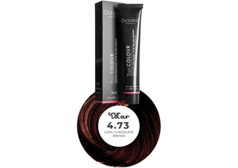 Hair dye 18 pcs - October Stockholm, Cool Chocolate Brown, 4.73