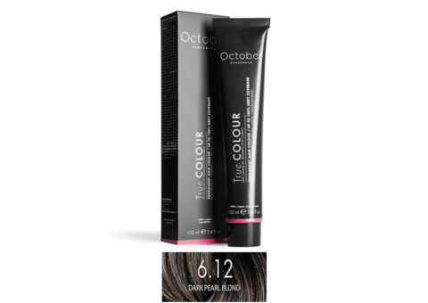 Hair dye 18 pcs - October Stockholm, Dark Pearl Blond, 6.12
