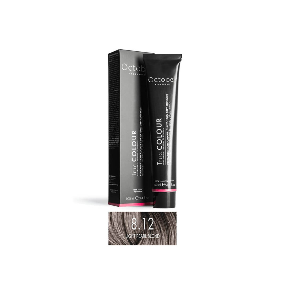 1547933-1 Hair dye 18 pcs - October Stockholm, Light Pearl Blond, 8.12