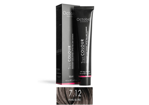 Hair dye 18 pcs - October Stockholm, Pearl Blond, 7.12