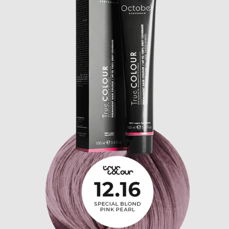 1547714-1 Hair dye, 18 pcs - October Stockholm, Special Blond Pink Pearl, 12.16